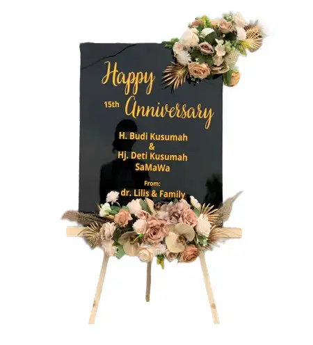 Papan Bunga Akrilik Mergosari